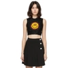 GANNI SMILEY GRAPHIC BEADED TANK TOP