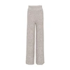 Off-white Languid Wide-leg Trousers In White