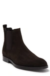 To Boot New York Weaver Leather Chelsea Boot In Moss Congo