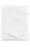 Beautyrest 400 Thread Count Wrinkle Resistant Cotton Sateen Sheet Set In White