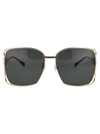Gucci Gg1020s Sunglasses In 002 Gold Gold Grey