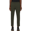 SOLID HOMME WOOL-BLEND TWILL TROUSERS