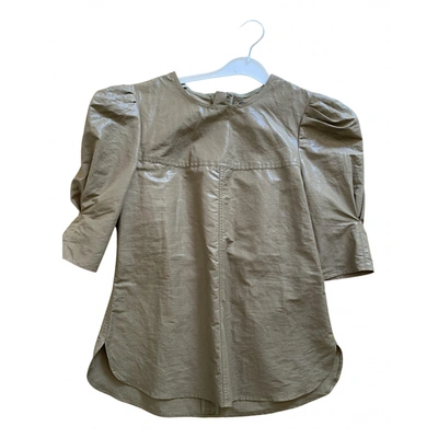 Pre-owned Isabel Marant Top In Khaki