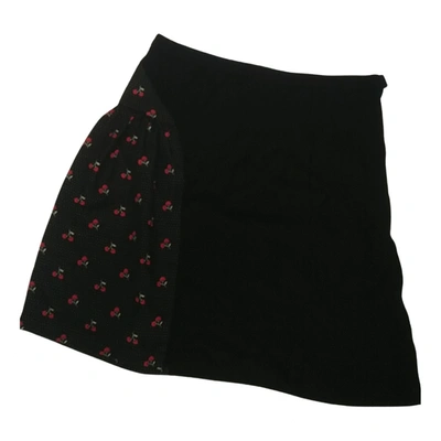 Pre-owned Marc Jacobs Mini Skirt In Black