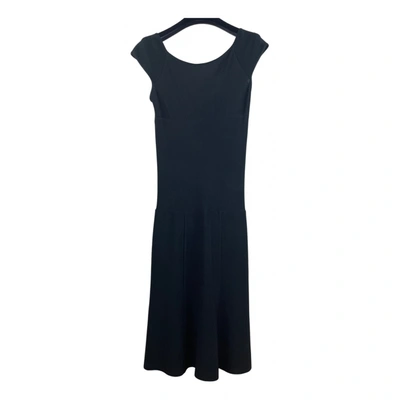 Pre-owned Anna Molinari Mid-length Dress In Black
