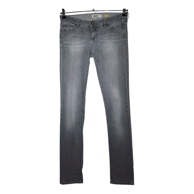 Pre-owned Roxy Jeans In Grey