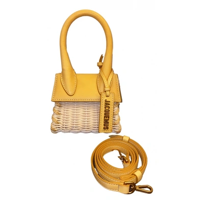 Pre-owned Jacquemus Chiquito Mini Bag In Yellow