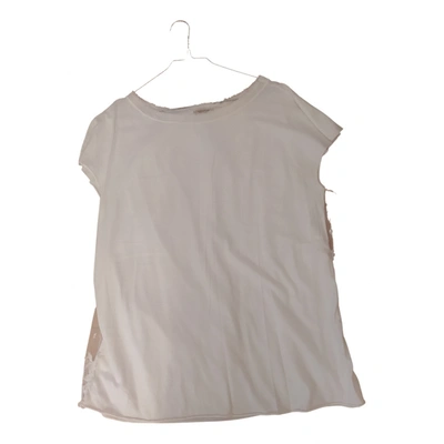 Pre-owned Semicouture Top In White
