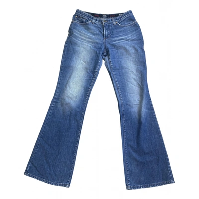 Pre-owned Dolce & Gabbana Bootcut Jeans In Blue