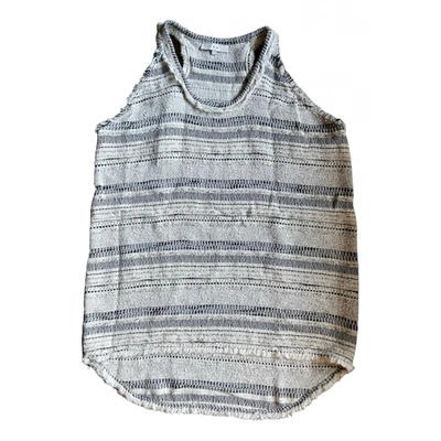 Pre-owned Iro Vest In Grey