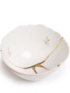 Seletti Kintsugi Fruit Bowl In 白色