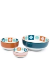 La Doublej Serving And Trays Multicolor Uni In Blue