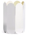 Hay Arcs Mirrored Vase In White