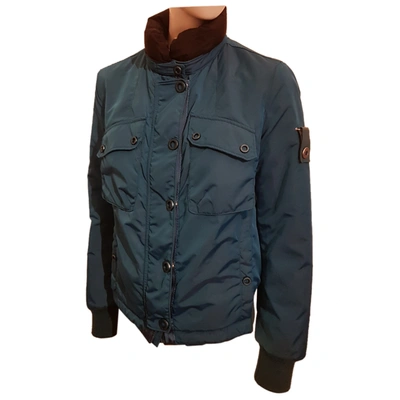 Pre-owned Piquadro Jacket In Turquoise
