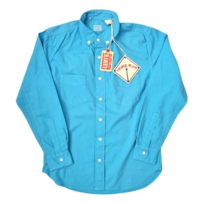 Pre-owned Levi's Shirt In Turquoise