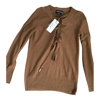 Pre-owned Sonia Rykiel Cashmere Jumper In Camel