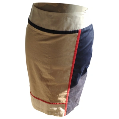 Pre-owned Roberto Verino Mid-length Skirt In Multicolour