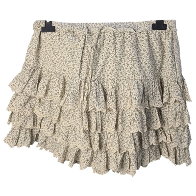 Pre-owned Polo Ralph Lauren Skirt In Beige
