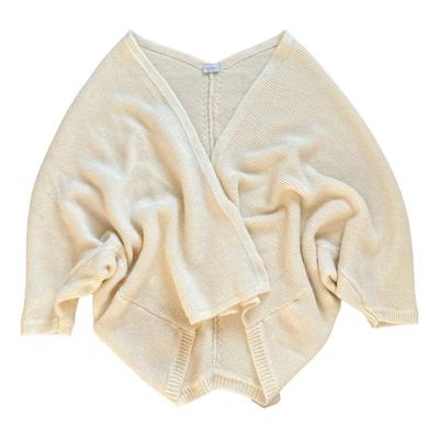 Pre-owned La Perla Wool Cardigan In Beige