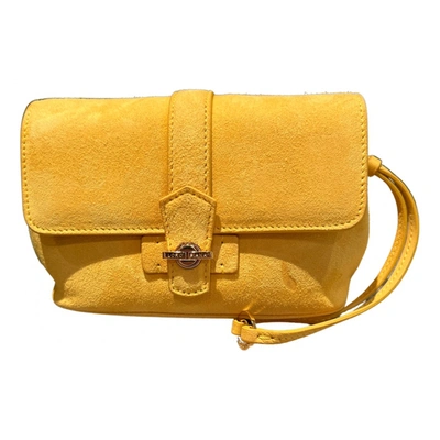 Pre-owned Loro Piana Clutch Bag In Yellow
