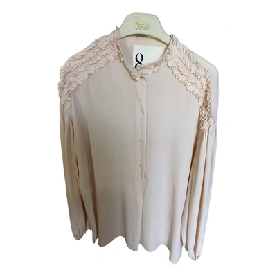 Pre-owned 8pm Silk Shirt In Pink
