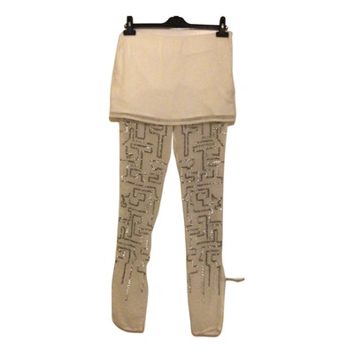 Pre-owned 3.1 Phillip Lim / フィリップ リム Trousers In White