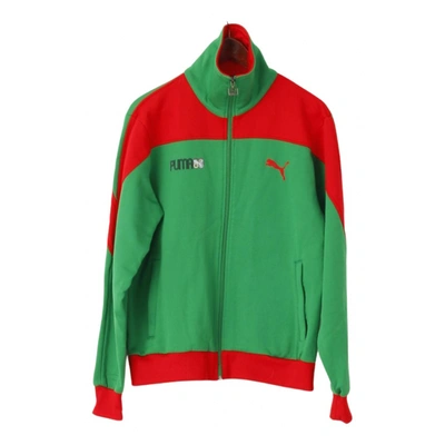 Pre-owned Puma Sweatshirt In Green