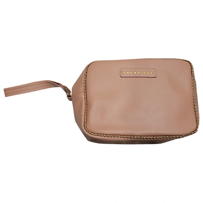 Pre-owned The Bridge Clutch Bag In Pink