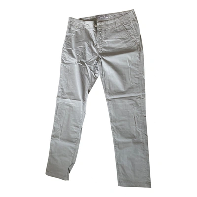 Pre-owned Jacob Cohen Trousers In Grey