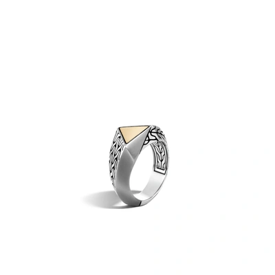 John Hardy Tiga Signet Ring In Multicolor