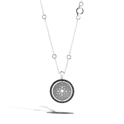 John Hardy Moon Door Pendant Necklace In White Diamond