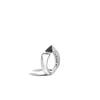 John Hardy Tiga Black Sapphire Open Ring In Black Spinel