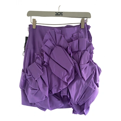 Pre-owned Dsquared2 Skirt In Purple