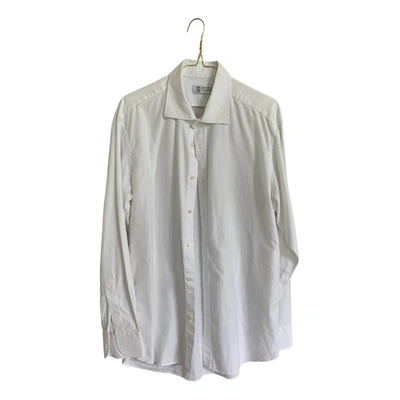 Pre-owned Brunello Cucinelli Shirt In White