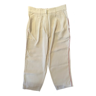 Pre-owned Isabel Marant Chino Pants In Beige