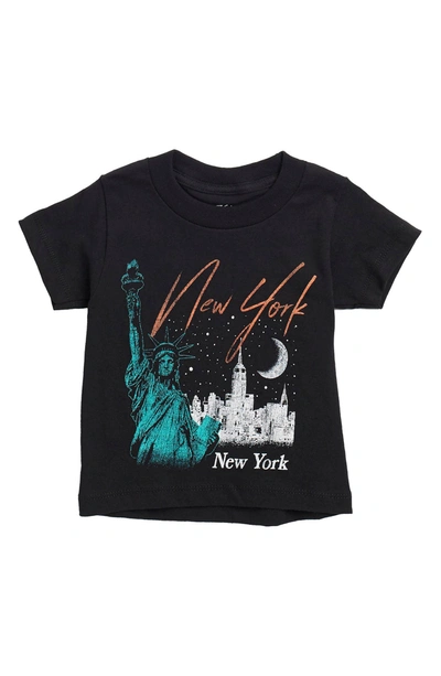Kid Dangerous Kids' New York New York T-shirt In Black
