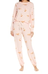 Honeydew Intimates Star Seeker Brushed Jersey Pajamas In Twinkle Fox