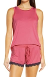 Honeydew Intimates All American Shortie Pajamas In Kiss
