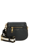 MARC JACOBS GOTHAM NOMAD LEATHER CROSSBODY BAG