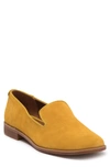 Franco Sarto Jeena Suede Loafer In Golden Yellow Suede