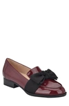 Bandolino Bow Loafer In Merlot