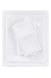 Beautyrest 1000 Thread Count Temperature Regulating Antimicrobial 4 Piece Sheet Set In White