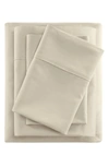 Beautyrest 400 Thread Count Wrinkle Resistant Cotton Sateen Sheet Set In Ivory