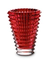 BACCARAT EYE SMALL RED VASE,PROD131080016