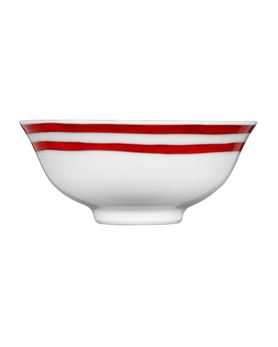 Herm S Balcon Red Soup Bowl