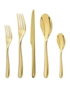 Christofle 5 Piece Place Setting, Gold Tone