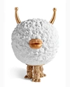 L'objet Haas 24k Goldplated & Porcelain Monster Incense Burner