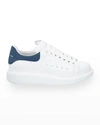 Alexander Mcqueen Oversized Sneakers In White/blue