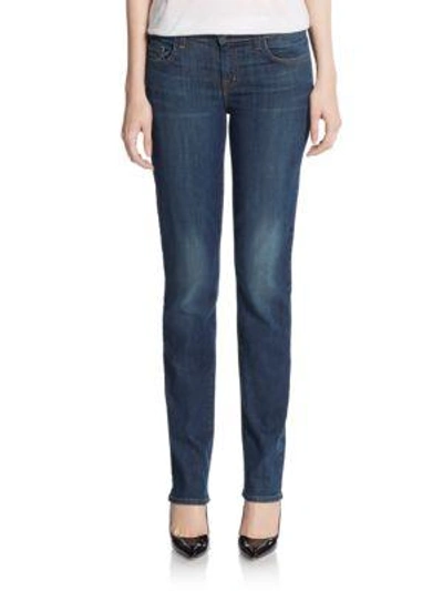 J Brand Jude Slim Straight-leg Jeans In Blue