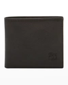 Il Bisonte Men's Vintage Leather Wallet In Vintage Black